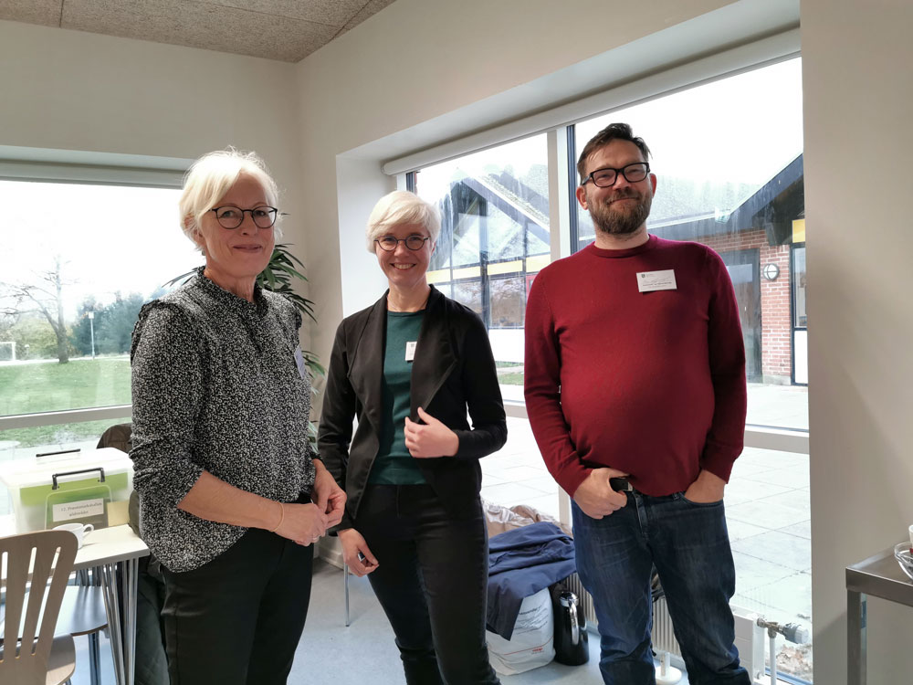 Bodil Jensen, Charlotte Green og Bo Aarup Hansen - Søften Nyt - Foto: Anders Godtfred-Rasmussen.