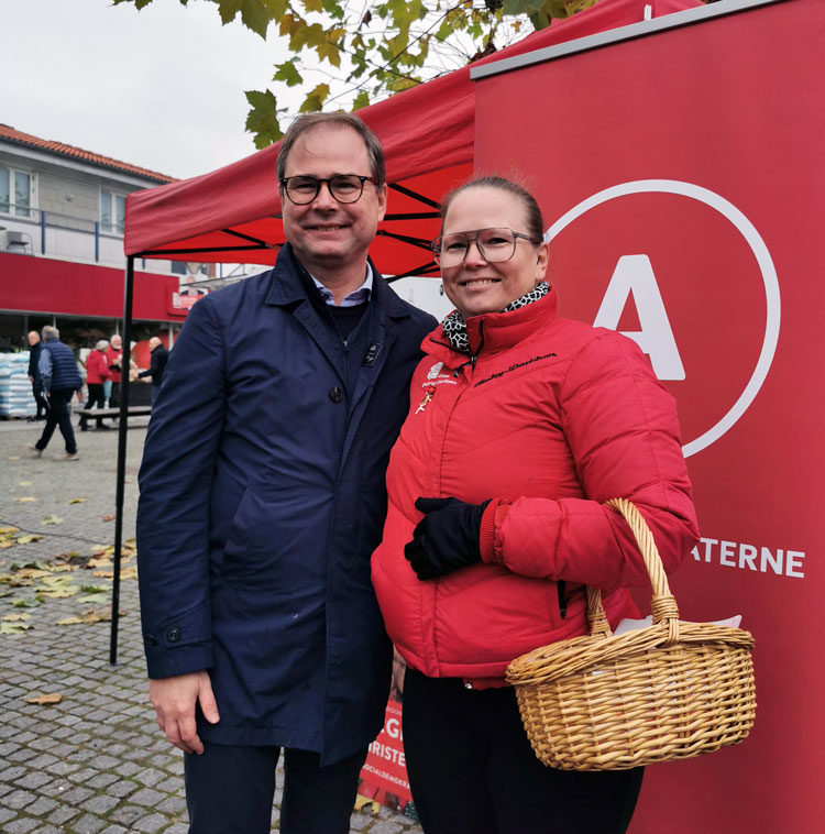 Gitte Lynderup Lauritsen og Nicolai Wammen - Søften Nyt - Foto: Anders Godtfred-Rasmussen.