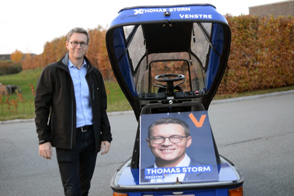 Thomas Storm stiller op for Venstre - Søften Nyt - Foto: Anders Godtfred-Rasmussen.