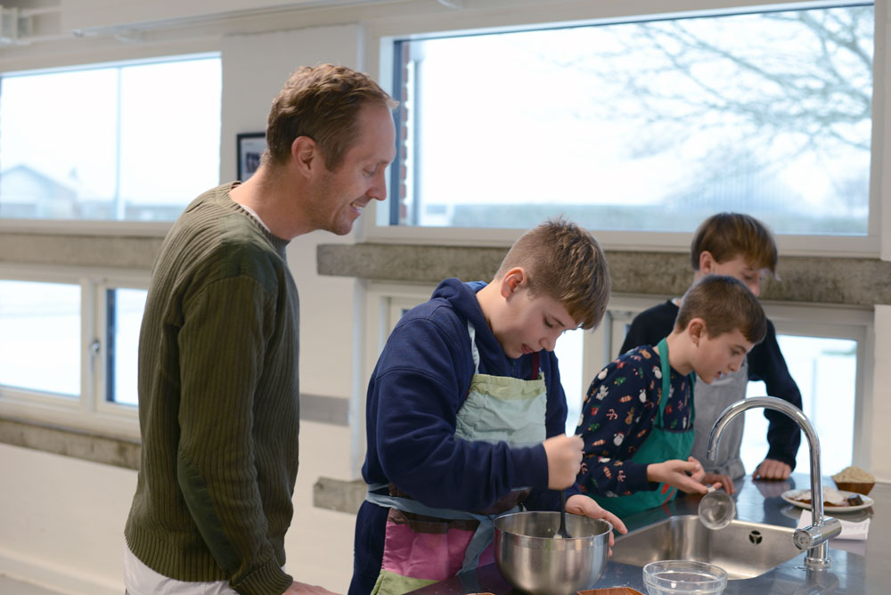 Jesper Laursen, Jonas, Filip og Elias - Søften Nyt - Foto: Anders Godtfred-Rasmussen.