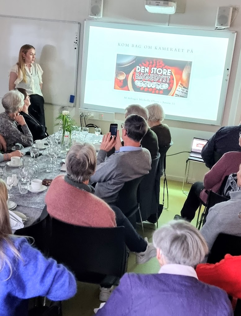 Michelle fortæller - Søften Nyt - Foto: Anders Godtfred-Rasmussen.