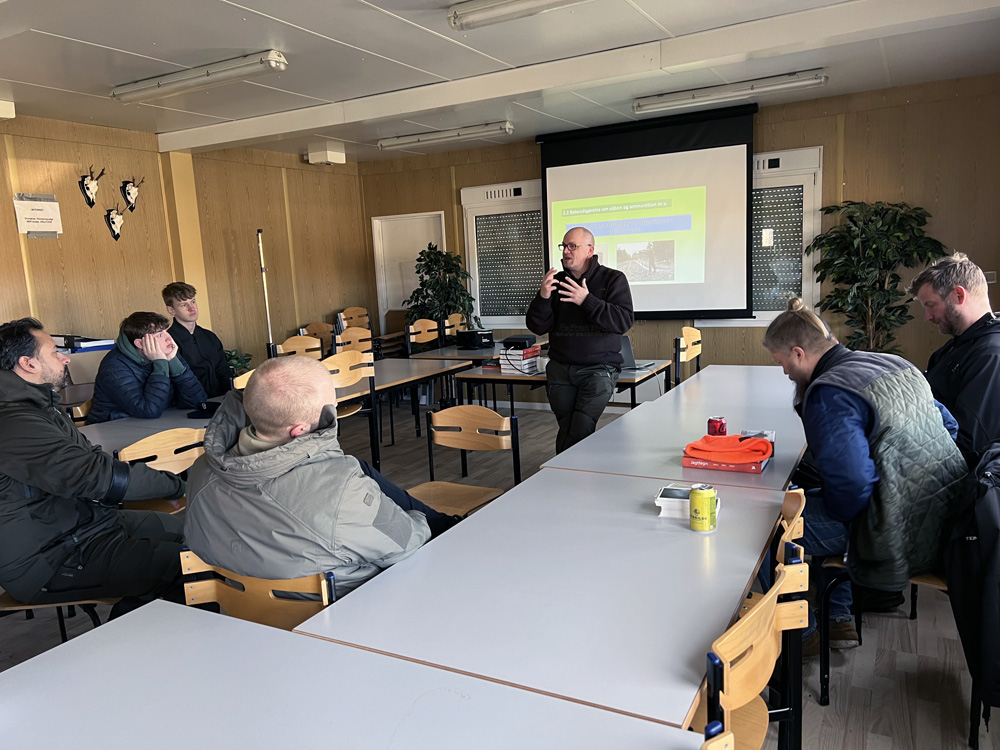 Der repeteres Jagtteori - Søften Nyt - Foto: Anders Godtfred-Rasmussen.