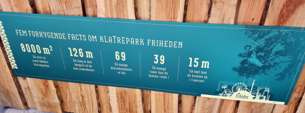 Tekster i Klatreparken - Søften Nyt - Foto: Anders Godtfred-Rasmussen.