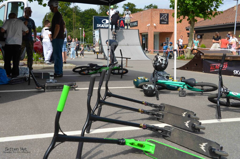 Løbehjul og BMX show - Søften Nyt - Foto: Anders Godtfred-Rasmussen.