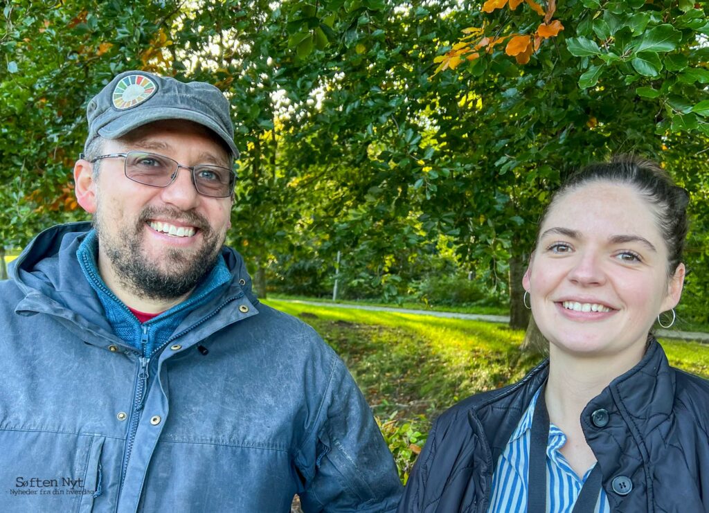 Erik Særkjær og Marie Louise - Søften Nyt - Foto: Anders Godtfred-Rasmussen.